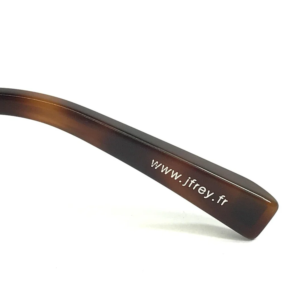 JF Rey Eyeglasses Frames JF2704 5505 Gold Gunmetal Matte Round 46-21-146